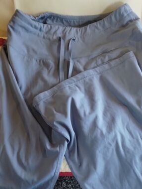 Light Blue Women's High-Waist Performance Leggings